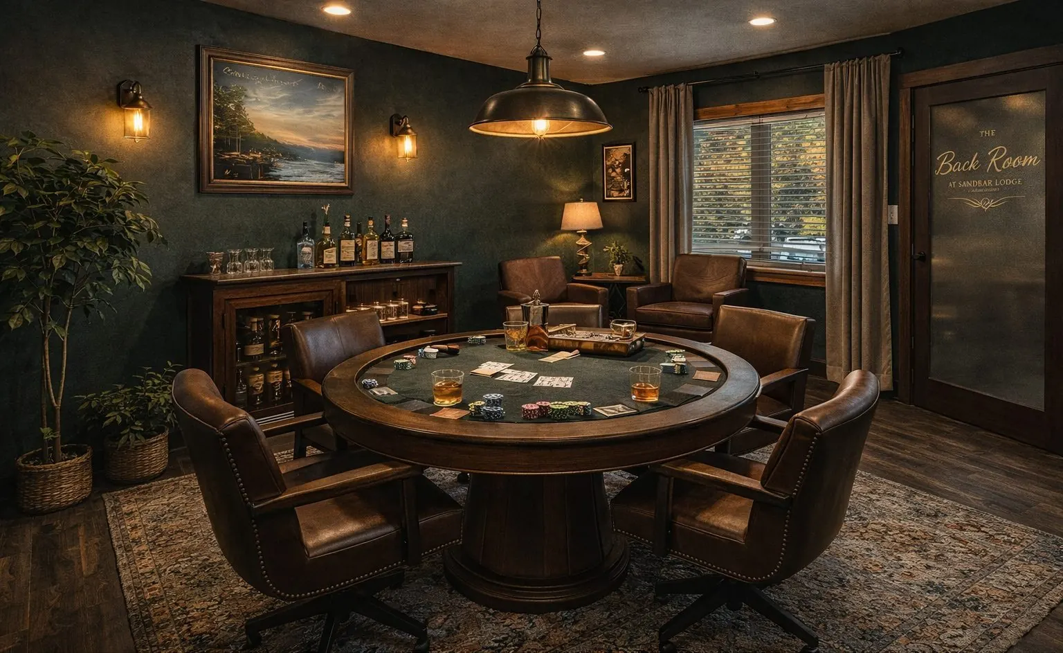 The Speakeasy lounge